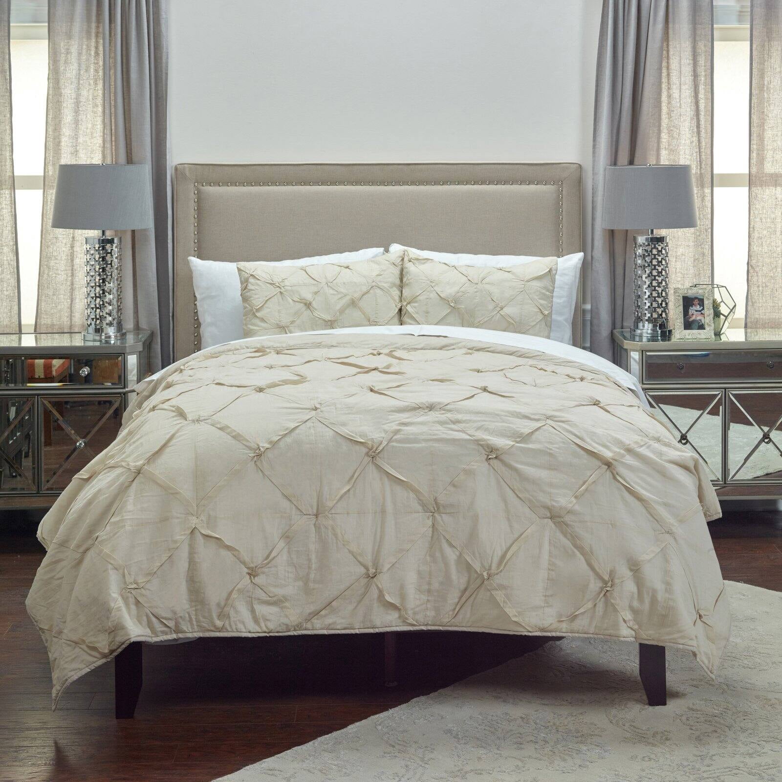 Rizzy Home  Carrington Stone Quilt Queen