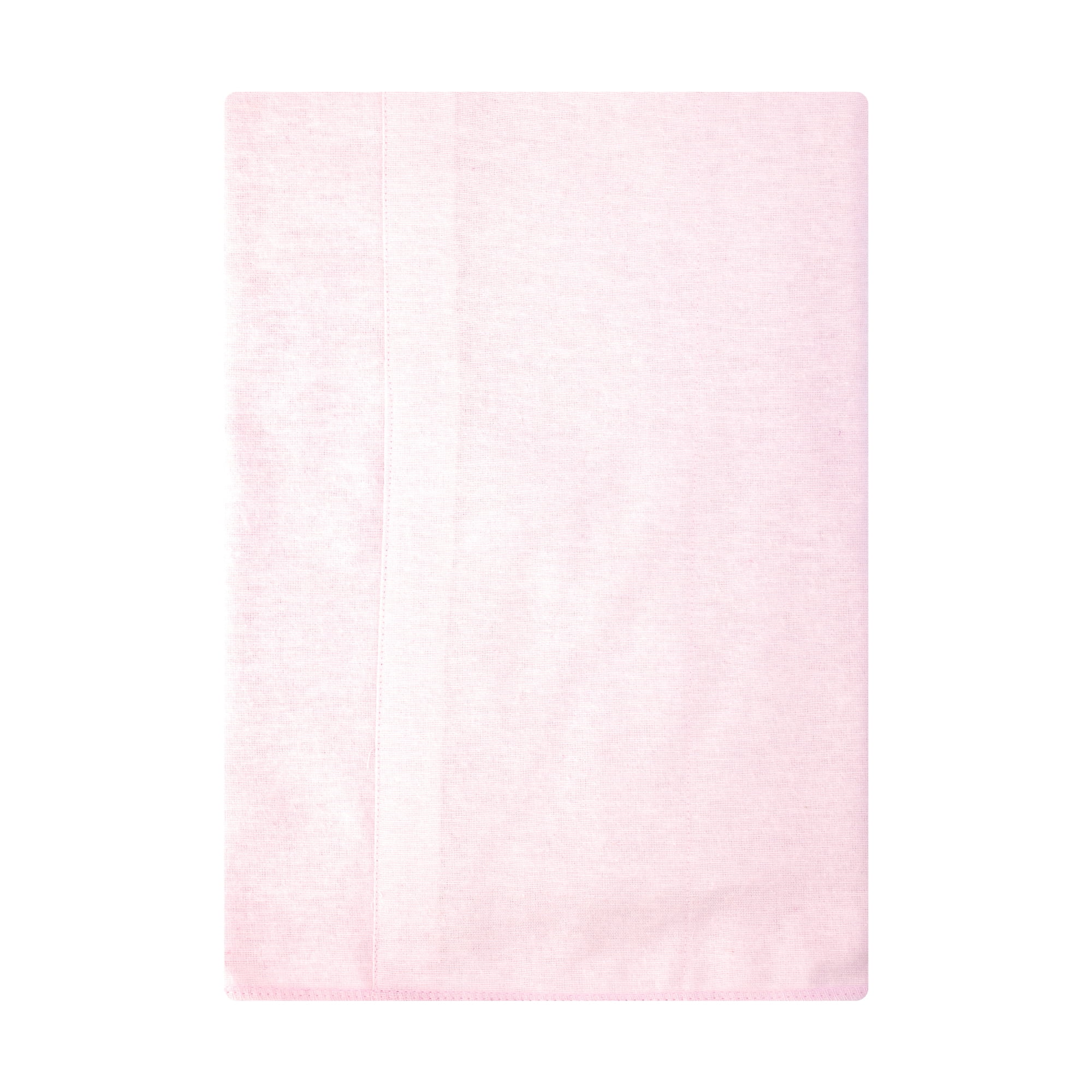 Hudson Baby Girl Cotton Polyester Flannel Burp Cloths 7-Pack, Wispy Wild Flower Bunny, One Size