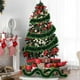 thumbnail image 4 of Adornos navideños, guirnaldas navideñas, guirnaldas verdes brillantes para colgar, ideales para decorar fiestas navideñas. Guirnaldas de plástico., 4 of 6
