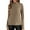 Coffee, variant on ZJXFGS Cotton Mock Turtleneck for Women,Fall Fashion Must Haves,Cute Clothes,Oversized Sweatshirt,Long Sleeve Shirts for Women,Pullover Sweaters for Women,Thermal Tops for Women,White,One Size