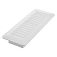 thumbnail image 2 of Imperial 3" x 10" White Louvered Polystyrene Floor Register, 1-pk, 2 of 6