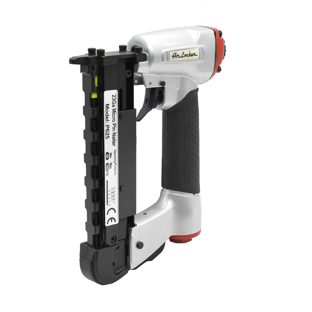 Air Locker P625K 1/2 to 1 Inch Heavy Duty 23 Gauge Micro Pin Nailer Kit