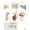 3pcs-b, variant on Mini Fridge Magnet Vases for Flowers, Mini Magnetic Vases – Mini Ceramics Vase Fridge Magnet, Cute Tiny 3D Flower Vases for Kitchen Refrigerator Home Decoration