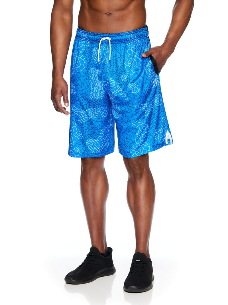 And1 Men's and Big Men's Turnover Shorts, up to Size 5XL