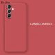 thumbnail image 1 of Funda De Silicona Líquida Mate Color Caramelo Para Samsung Galaxy A24 A34 A54 A14 M14 M54 4G 5G Lente De Cámara Cubierta Trasera De Protección Completa, 1 of 4