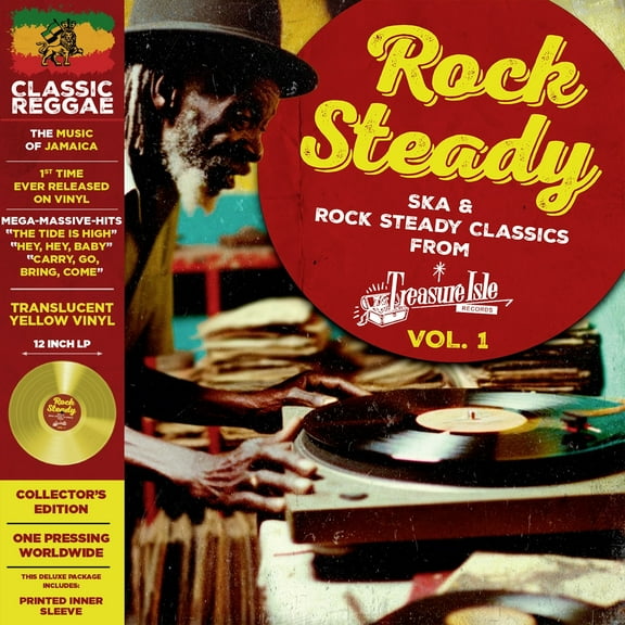 Rock Steady - Ska & Rock Steady Classics From Treasure Isle Vol. 1 - Gold - Ska - Vinyl