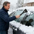 thumbnail image 4 of Hearth & Gear Winter And Ice Scraper With Ergonomic Handle For Auto Windshield Cleaning And Frost Removal Heavy Duty Ice Scraper For Vehicles Car Cleaning Wipes Interior Leather Car Cleaning Wipes, 4 of 7