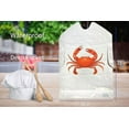 thumbnail image 2 of AMSCO Disposables Disposable Crab Bibs for Adults, Clean Cover Up for Seafood, Lobster, and Seafood Boils, Fun Home Dinner Party Accessory, White and Red, 2 of 4