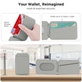 thumbnail image 4 of MyBat Pro MagStash MagSafe Wallet Folio for iPhone Cases- Gray, 4 of 5