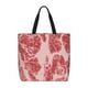 thumbnail image 1 of Balery Red Meat Bolsa de Mano para Mujeres con Cremallera, Bolsa de Gimnasio con Compartimentos, Bolsa para Laptop, Bolsa para Trabajo, 1 of 7