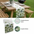 thumbnail image 5 of St. Patrick's Day Table Runner - 48 Inch Long, Kitchen Dining Table Runner Dresser Scarves, Lucky Shamrock Spring Botanical Farmhouse Decor for Coffee Tables Wedding Party Banquet, 5 of 8