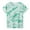 Green, variant on Kiijoy Toddler Boys Camo Short Sleeve T-Shirt Casual Breathable Sports Tee, Sizes 3-4