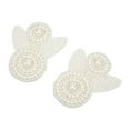 thumbnail image 3 of Decoraciones para zapatos Jadeshay 2 piezas flores de perla, 3 of 14