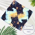 thumbnail image 3 of Unicorn Chiffon Yarn Dog Scarf Set of 2 - Translucent Light and Breathable Pet Collars 16x16x22.8in, 20.9x20.9x30in - Pack of Two, 3 of 5