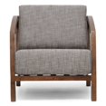 thumbnail image 2 of Velda Accent Fabric Arm Chair in Brown, 2 of 5