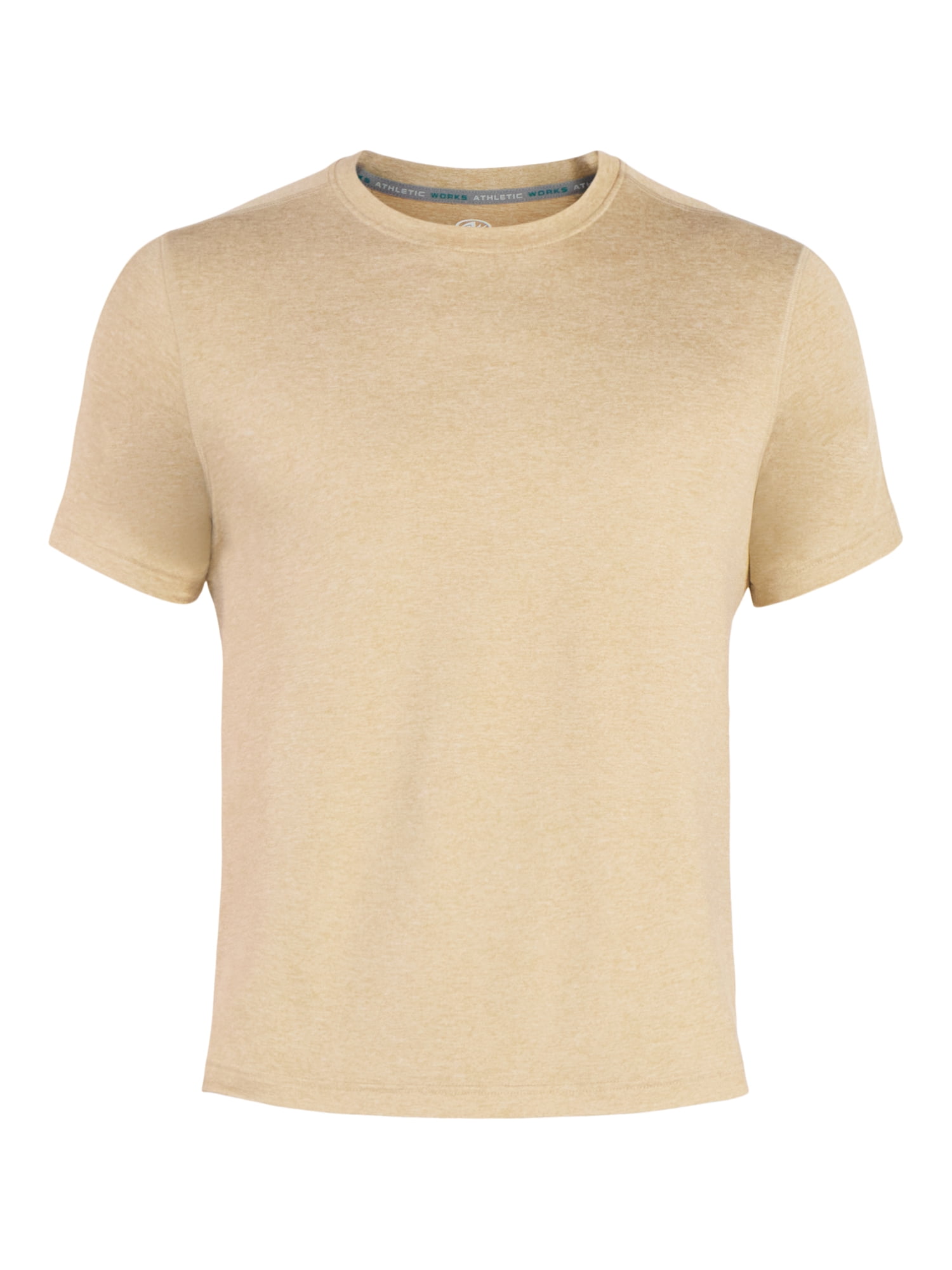 Athletic Works Men's and Big & Tall Men's Soft ButterCore Tee with Short Sleeves, Sizes S-5XL
