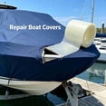 thumbnail image 3 of 1 Roll RV Awning Repair Tape, 3.15in x 65.6ft Tent Repair Tape, Canvas Repair Tape, Tent Repair Tape for Tarp, Sail Tape, Tear Repair Patch Kit, Waterproof Repair Tape for Boat Covers, Canopy, 3 of 8