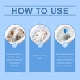 thumbnail image 4 of Lume Wear Toilet Cleaning Powder a Home Bathroom Foaming Cleaner for Stubborn Stains And Odor Removal. An Effervescent Formula That Lifts Dirt And Freshens on Contact, 4 of 8