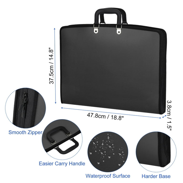 Briefcase Portfolio Case A3 Isomars Portfolio Bag A3 #Pb3 Park - Main Image