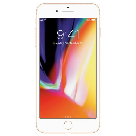 Restored Apple iPhone 8 Plus 64GB Gold GSM Unlocked Smartphone ( ) (Refurbished)