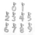 thumbnail image 1 of Collares con letras iniciales chapadas en oro blanco de 18 quilates de Uilita for hombres y mujeres, collares con números árabes, cadenas de Hip Hop, regalos personalizados, 1 of 2