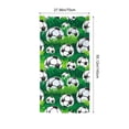 thumbnail image 3 of weibbin Beach Towel Soccer Print Microfiber Quick Dry Absorbent Bath Towel for Pool Beach 55x27 in, 3 of 6