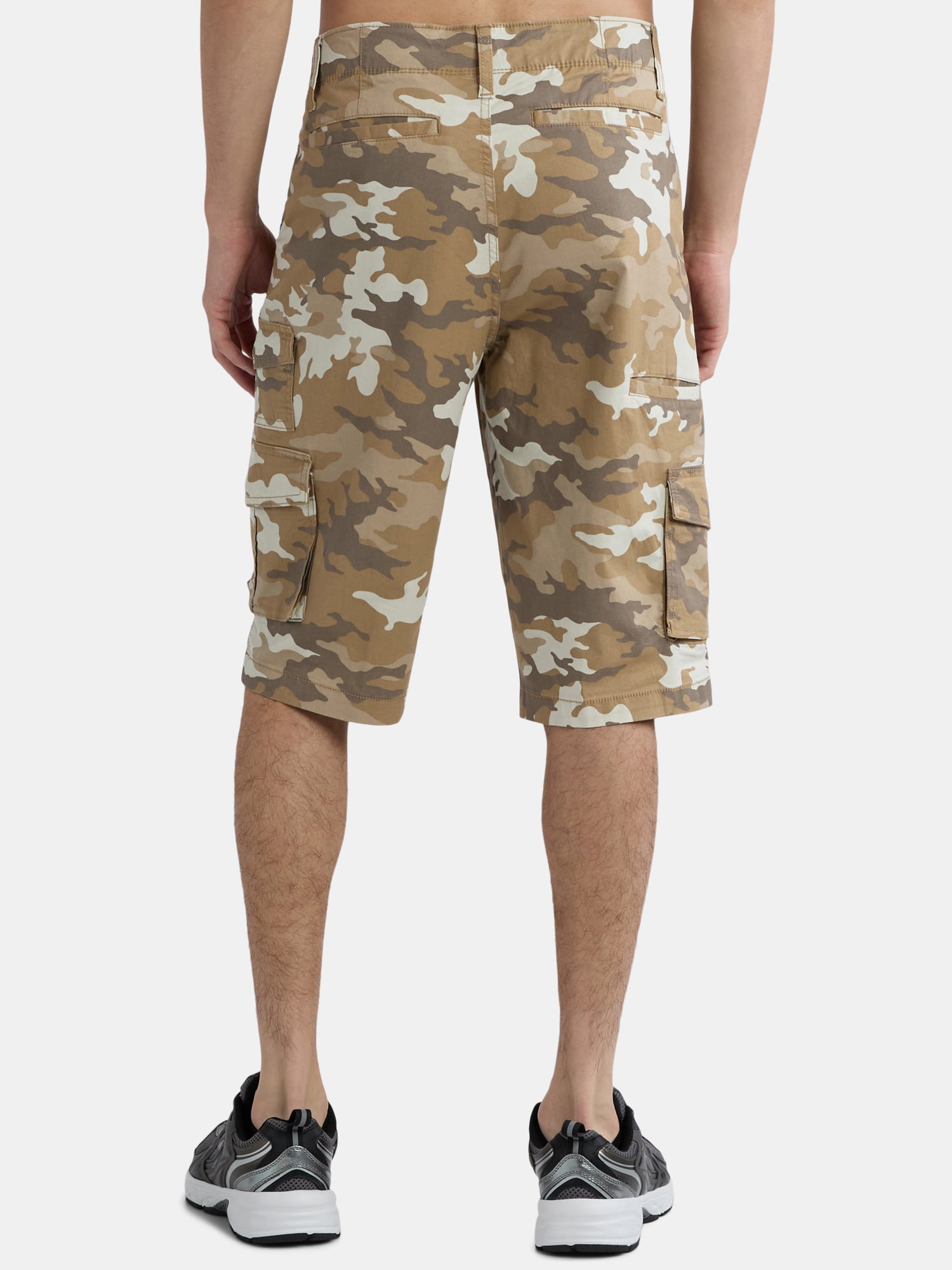 George Men's & Big Men's Relaxed Fit Messenger Cargo Shorts, 14" Inseam, Sizes 30-42