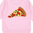 thumbnail image 3 of Inktastic Pizza Slice Toddler Sweatshirt, 3 of 4