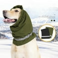 thumbnail image 2 of BeesClover Dog Snood Dog Neck and Ears Warmer, Pet Dog Hoodie Dog Ear Wrap Snood, Warm Dog Ear Cover Winter Hat, Dog Ear Covers for Grooming Drying Bathing Fireworks, 2 of 8