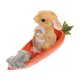 thumbnail image 4 of Miniature Figurines Bunny Rabbit Shape Ornaments Table Decoration 4X7.2X11CM Smooth Surface 1Set, 4 of 5