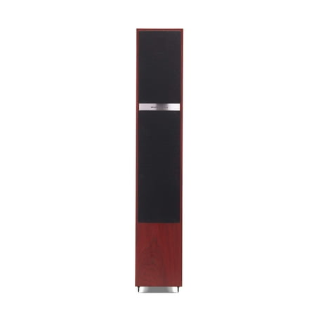 MartinLogan - Motion Dual 6-1/2" Passive 2.5-Way Floor Speaker (Each) - Red Walnut