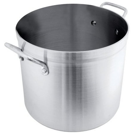 - CRESTWARE HPOT30 Heavy Duty Stock Pot, 30 qt, Aluminum