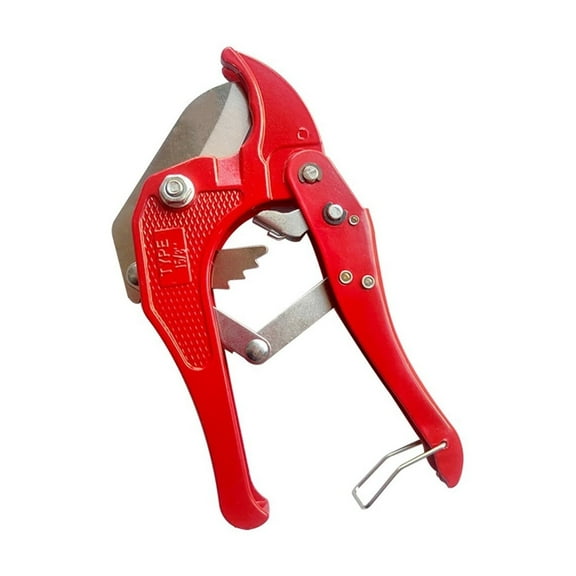 Professional Pipe Scissors Water Pipe Cutting Metal Sturdy Pipe Cutter Pipes Shear PU PP PE Water Tube Hose Cutting Hand Tool ,One-Click Setup