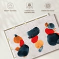 thumbnail image 6 of Elephant Stock Watercolor Blotches Wall Art - Horizontal Canvas Wall Art - Living Room Wall Decor - Abstract Canvas - Orange And Red Decor - 30" x 20", 6 of 8