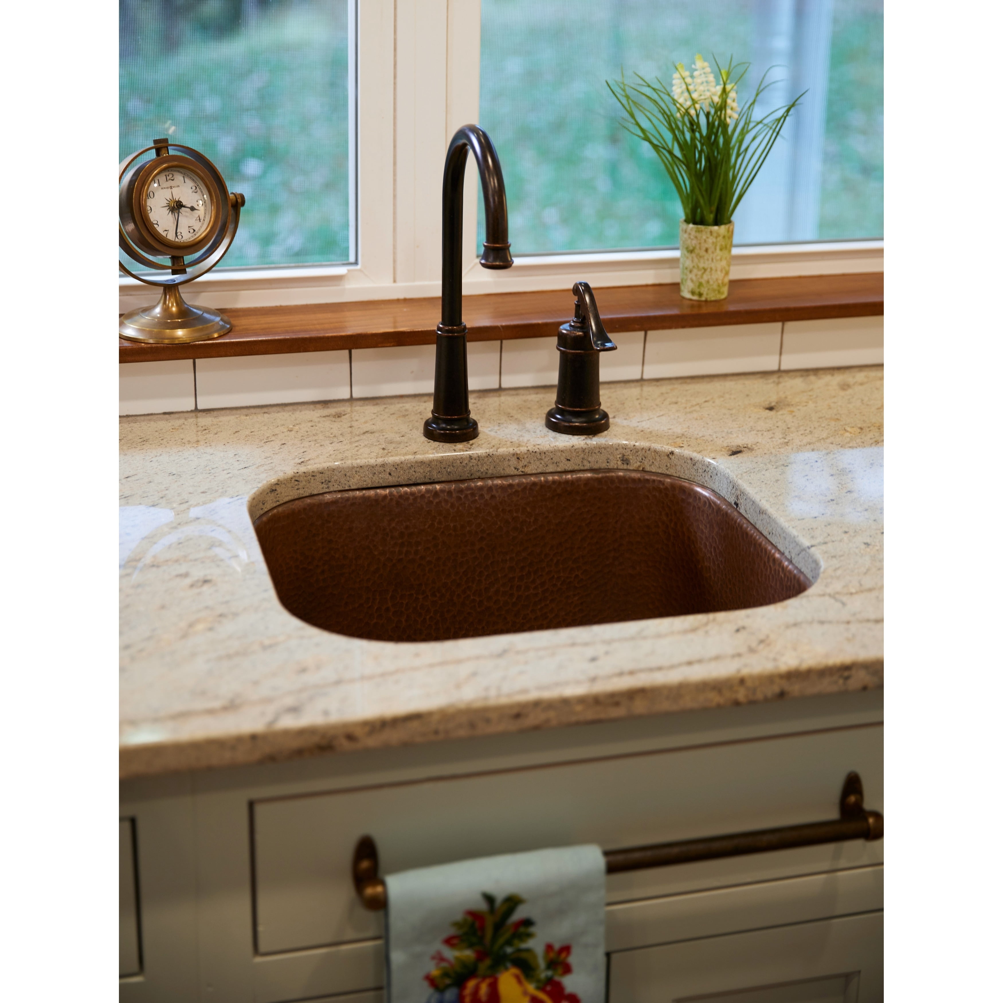 Sinkology Orwell Copper 17" Single Bowl Undermount Kitchen Sink