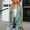 Green, variant on Women's 2023 Autumn And Winter Long Sleeved Solid Color Loose Cardigan Top Women's Knitted Coat Petite Sweaters for Women Petite Length Slouchy Cardigan Hooded Open Front Cardigan Kimonos for Women