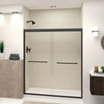 thumbnail image 5 of Transolid Fbpt607008c-S 70" High X 59" Wide Bypass Frameless Shower Door - Brushed, 5 of 7