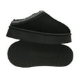 thumbnail image 5 of Women's Plush Lined Slippers Indoor Outdoor Memory Foam House Shoes, 5 of 5