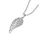 thumbnail image 1 of S925 Sterling Silver Pendant Angel Wings Necklace Fashion Simple Angel Wings Clavicle Chain, 1 of 5