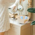 thumbnail image 3 of Shisuyan Cotton Rope Woven Storage Baskets Organization Friends Table Decoration 2Pcs, 3 of 9