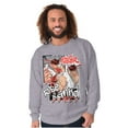 thumbnail image 4 of Street Fighter Rise and Grind Ryu Men's Crewneck Sweatshirt Brisco Brands M, 4 of 6