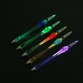 Dengjunhu 1 Set Glass Dip Pen Set, Crystal Vintage Handmade Glass
