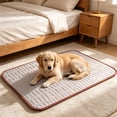 thumbnail image 2 of Pet Summer Ice Mat, Breathable Cooling Mat for Cats and Dogs, Soft Sleeping Pad for Crate, Bed, Indoor & Outdoor Floor, 2 of 7