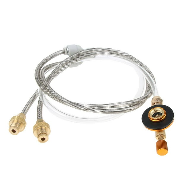 Adaptadores Regudores de Propano de Tubería de de 2 para de Campamento de de Gas Pna DYNWAVEMX Adaptador de manguera de gas de estufa de camping