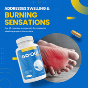 Go-Out - Herbal Uric Acid Support - Go-Out Plex NOW! - 60 Capsules