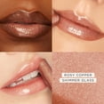 thumbnail image 2 of Tarta de maracuyá Lip Plump Juicy Shimmer Glass, color cobre rosado, 2 of 9