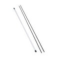 thumbnail image 1 of Siruishop 2 Pieces Golf Alignment Sticks Swing Trainer for Putting Full Swing Practice black, 1 of 8