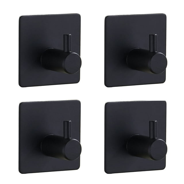 Ganchos adhesivos KLEVERISE de acero inoxidable resistentes e impermeables