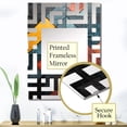 thumbnail image 3 of Designart "Stone Cubes in Yellow and Grey I" Abstract Marble Oversized Wall Mirror - Modern Abstract Entryway Big Wall Mirror - Multiple Color Options, 3 of 6
