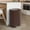 Brown, variant on YRLLENSDAN Garbage Can 13 Gallon Tall Kitchen Trash Can with Lid Stainless Steel Trash Can 13 Gallon Kitchen Foot Step Trash Cans for Kitchen Office Bedroom Bathroom